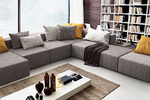 Бескаркасный диван Драм для гостиной в стиле Лофт, модульный диван без каркаса